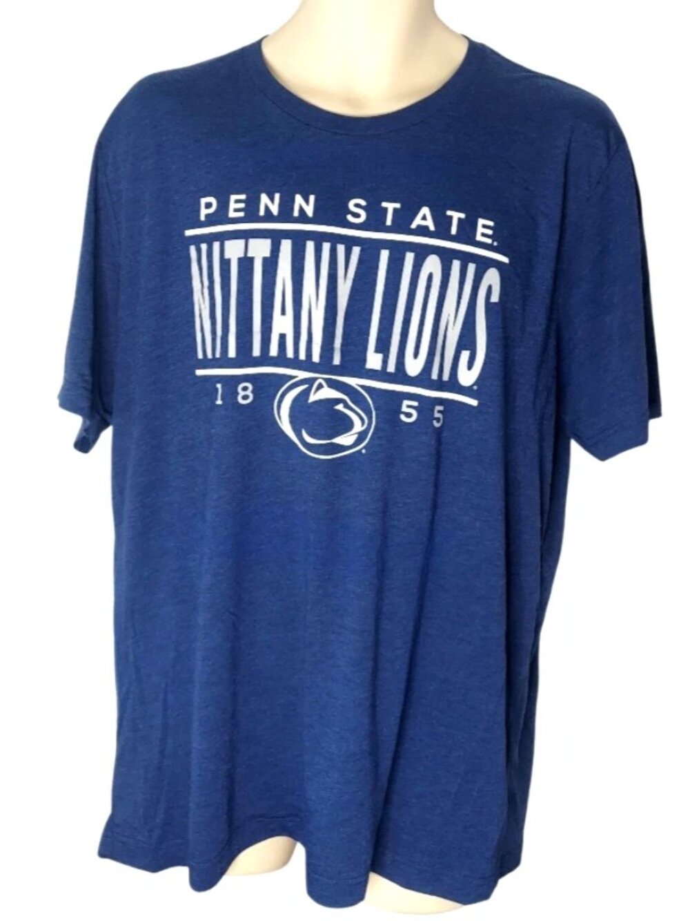 Penn State Nittany Lions T Shirt Size XL Blue Image One Tee 1855 New
